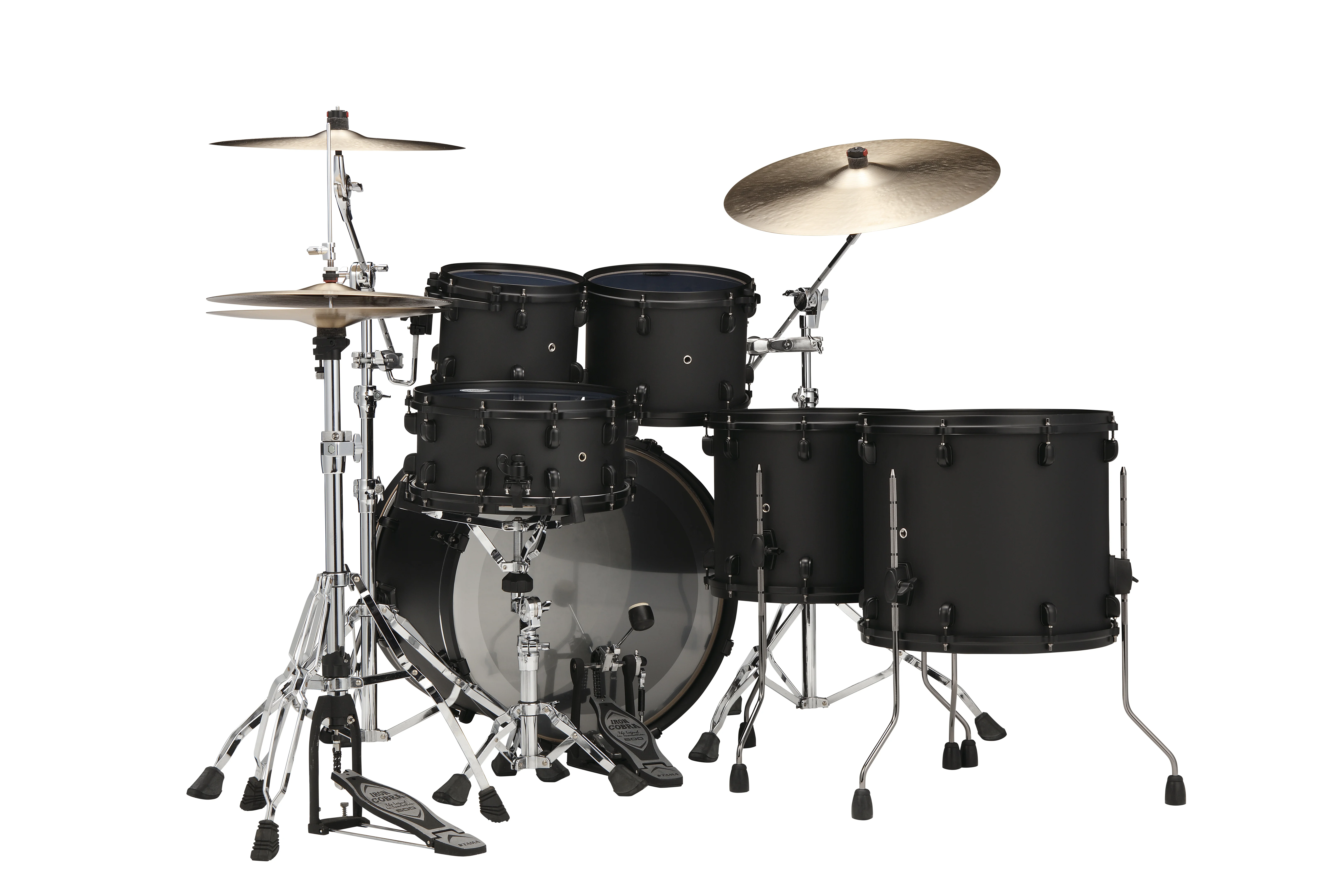 Starclassic Performer Shell Kit 5 teilig - Flat Black